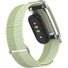 GIOPUEY Cinturini Compatibile con Google Fitbit Air, Cinturino in Morbido Nylon Intrecciato [Unisex] [Traspirante] - Green/Green