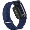 GIOPUEY Cinturini Compatibile con Google Fitbit Air, Cinturino in Morbido Nylon Intrecciato [Unisex] [Traspirante] - Darkblue