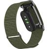 GIOPUEY Cinturini Compatibile con Google Fitbit Air, Cinturino in Morbido Nylon Intrecciato [Unisex] [Traspirante] - Darkgreen