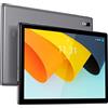 BYYBUO Tablet 10,1Pollici Android 11 tablet, batteria da 32 GB a quad-core ROM 5000Mah, 1280x800 IPS HD Touchscreen 5MP+8MP fotocamera, Bluetooth, WiFi, GPS (grigio)