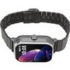 Bewinner Smartwatch con Auricolari 2 in 1, Display TFT HD da 2,01 Pollici NFC Smart Watch Sportivo con Auricolare Bluetooth Wireless, Fitness Tracker Contapassi per Uomo, Cinturino in Silicone (#4)