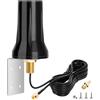Nelawya Antenna 5G 4G LTE Outdoor 5dBi 698-3800MHz Long Range Omnidirezionale Antenna con spina SMA/TS9 per 5G 4G MiFi Mobile Hotpots Router Cellular Trail Camera