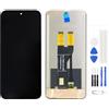 Generic Schermo LCD per Meizu Mblu 21 LCD Display Digitizer Vetro Touch Schermo Ricambio (Nero)
