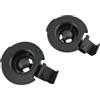 Goodsby Set di 2 supporti di ricambio compatibili con supporto GPS per Garmin DriveSmart 50 51 61 65 70 76, Drive 51 55 60 61, Nüvi, RV, Dēzl 570 580, DriveTrack Series - Supporto a sfera da 17 mm