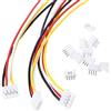 WOWOONE 20 set di connettori Jst 2.0 Ph 4 pin, include 10 set mini connettore Jst Ph2.0 a 4 pin femmina con cavo da 150 mm e 10 pezzi maschio Micro Jst Ph2.0 mm 4 pin connettore spina