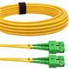 Elfcam® - Cavo Fibra Ottica SC/APC per SC/APC Monomodale Duplex 9/125um OS2 LSZH (3M)