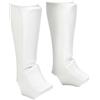 KiBcsLic Parastinchi con Parapiede Traspirante Calze con Parastinchi Incorporati Elastico Calzini Protezione Integrata per Allenamento, Array, Nero Versione Ispessita, S