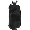 WRITWAA Borsa da Petto Strategica Nera in Nylon Grande Apertura, Resistente e Pratica per Trekking e Outdoor, per Attrezzi e Monete