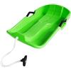 MUXZSIZ Sport invernali: slitta da neve con scivolo sull'essenziale con maniglie a corda, regalo meraviglioso. Questa slitta da neve è anche un'ottima scelta, Rosa, 65x42x14cm