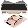 Gebrazy Balance Board Mobile, Con Supporto Antiscivolo, Tavoletta Propriocettiva，Balance Board Sotto La Scrivania, Forza Centrale, Stabilità, Tavola Di Bilanciamento