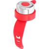 Mikikit Campanello Plastico e Installazione, Materiale Rosso, Accessorio Suono Forte, Facile Adorabile per Bici Scooter per Ragazzi e Ragazze
