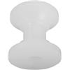 Ipetboom Rullo per Ancora Barca in Nylon Bianco Resistente Facile Installazione e Manutenzione per Uso Marino su Trailer e Accessori per Yacht