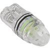 Gucagle Luce da Pesca a Goccia Profonda Lampada da Pesca a LED alimentata a Batteria in plastica Trasparente AA per la Pesca a traina in Acqua Dolce di Mare (Verde)