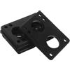 Healeved 4 Pezzi Ammortizzatori in Gomma Nera per Skateboard e Longboard, Spessori da 6mm per Assorbimento Shock e Prevenzione Wheel Bite, Accessori per Skateboarding