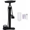 Generic Pompa da Pavimento per Bici Pompa Ad Aria Portatile Multifunzionale Antiscivolo Portatile Ad Alta Pressione per Bici per Auto, Moto, Palloni da Basket