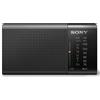 Sony Pratica Radio Portatile ICF-P37 FM/AM Wide FM Batteria Lunga Nero ICF-P3...