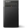 Sony Pratica radio portatile ICF-P27 FM/AM Wide FM batteria lunga nera