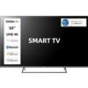 Saba Smart TV 50 Pollici 4K Ultra HD LED VIDAA Nero SA50KM10VDA Saba