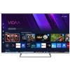 Saba Smart TV 55" 4K Ultra HD LED Vidaa Dolby Audio Classe G Grigio SA55KM10VDA SABA