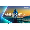 Philips Smart TV 77" 4K UHD OLED Google TV Ambilight Classe F Nero 77OLED820/12 Philips