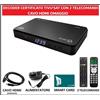 WWIO Decoder Satellitare Unico Tivusat HD Con Tessera Card Scheda TvSat Ufficiale