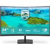 PHILIPS 23,6 GAMING MONITOR CURVO 75HZ, VA LED
