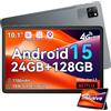 Tab60 Pro Android 15 Tablet 10 Pollici, 24 GB (8 GB + 16 GB Di Estensione), RAM