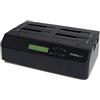 Startech.Com Docking hard disk 2.5" e 3.5" Duplicatore ed Eraser Black