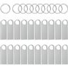 ABLAZE Chiavetta USB 16 GB 20 pezzi impermeabili Pen drive 16 GB, in metallo ...