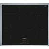 Siemens EH645BFB6E iQ300 - Piano cottura a induzione, 60 cm, nero, con telaio, TouchControl, powerBoost, timer, sicurezza per bambini