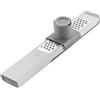 ZWILLING Z-Cut - Grattugia fine 3 in 1, grattugia, tecnologia più veloce, protezione per le dita, supporto per alimenti, vassoio per alimenti, Zester