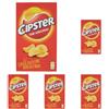 Cipster the Original, Chips di Patate Croccanti, Gusto Leggero e Forma Iconica, 85g (Confezione da 5)
