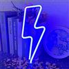 UExnkj-Y Insegna al Neon Fulmine LED, Batteria o USB Alimentato Per la Decorazione della Festa di Natale, Bar, Sala Giochi, Camera da Letto