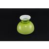 Illuminazione d'epoca Paralume vetro campana verde ricambio per lume lanterna a petrolio - VARIE MISURE - 8,8 cm