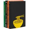 Balvi Fermalibri Ramen Colore giallo Design originale a forma di ramen Metallo