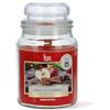 Magic Lights - Candela Profumata Giara Grande 510 gr - Collezione Invernale/Natalizi (mela cannella)