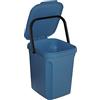 Denox DEN120 Secchio Organico 10 Litri, Blu, 235x265x285 mm