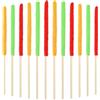 Notoke 12 bastoncini di spolverino in microfibra, multicolore, testa in poliestere lavabile + bocchetta a lancia, ideale per casa, finestre e spazi più piccoli, spazzola universale per la pulizia
