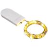 Generic Luci a LED a batteria, filo di rame da 1 m, luci stellate per interni, decorazioni per matrimoni, luci a LED per camera da letto, luci stellate per barattoli di vetro per matrimoni