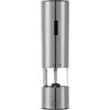 SHCHNA Macinapepe Spezie Macina Sale E Pepe Elettrico con Ricarica USB Mulino Automatico per Macinare Spezie A Luce LED Utensili da Cucina(Blue,Silver,1pcs)