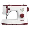 Necchi K417A Macchina per Cucire, Interno in pressofusione in Alluminio, scocca in ABS, Red, Regular