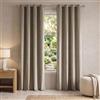 NARCISO - Tende Oscuranti per Interni, Tenda in Velluto (2pz 140x270cm, Tortora)