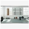 Honyee Specchio da palestra per casa, 122 x 61 cm, 3 pezzi, specchio senza cornice con bordo lucido, specchio in vetro temperato, grande specchio per allenamento a casa, palestra, sala yoga, sala da