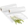 MAURER 2 Rotoli x SOTTOVUOTO 30cm x 6mt GOFFRATE per Alimenti - Made in Italy