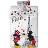 anemone Biancheria da letto Minnie Mouse 140 x 200 cm - Copripiumino Minnie Mouse 100% cotone (D)