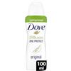 DOVE - Deodorante da donna originale Zinc Protect - Spray compresso - 0% alcool - 72 ore di protezione antiodori, 100 ml