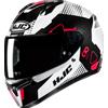 HJC CASCO INTEGRALE C10 ASPA MC1 HJC HELMETS : Taglia Int - M