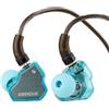 Linsoul 7Hz x Crinacle Zero:2, In Ear Monitor, IEM con Driver Dinamico Aggiornato da 10mm, Cuffie con Cavo, Auricolari per Videogiochi, con Cavo OFC per Musicisti(TypeC Mic, Blu)