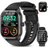 zaisia Smartwatch Uomo Donna con Chiamare/Rispondere, 2.01" Molteplici modalità Sportive Orologio Smartwatch con Contapassi/Sonno/Cardiofrequenzimetro, IP68 Orologio Intelligente per Andorid iOS