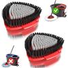 SuperAbound 2 Pack Upgraded Mop sostituzione spazzole compatibile con Vileda EasyWring Spin Mop, setola completa scrubber sostituire Grande per la cucina, bagno, piscine, pulizia del pavimento duro Deck